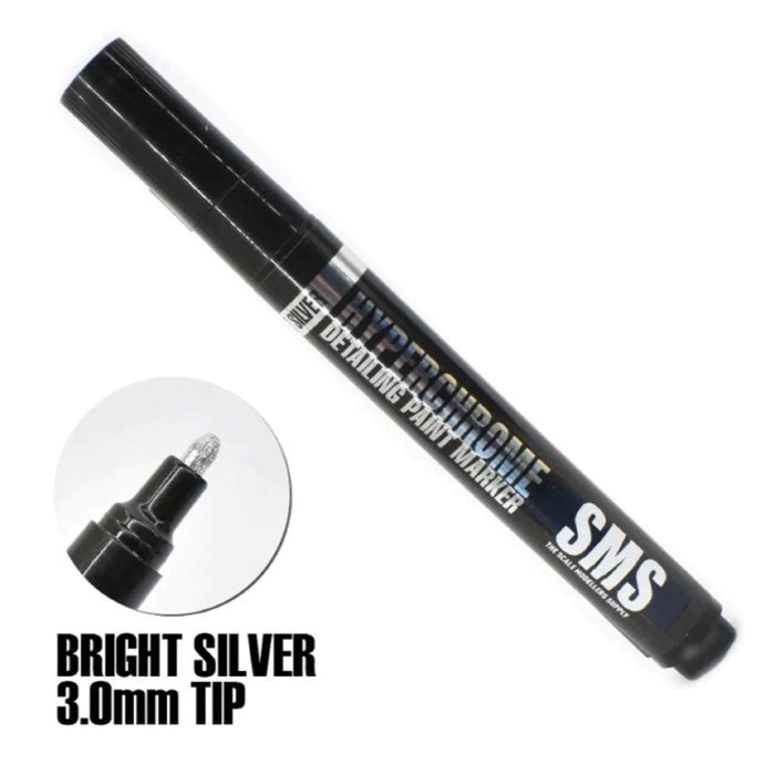 SMS MRK03 HyperChrome Marker BRIGHT SILVER 3.0mm