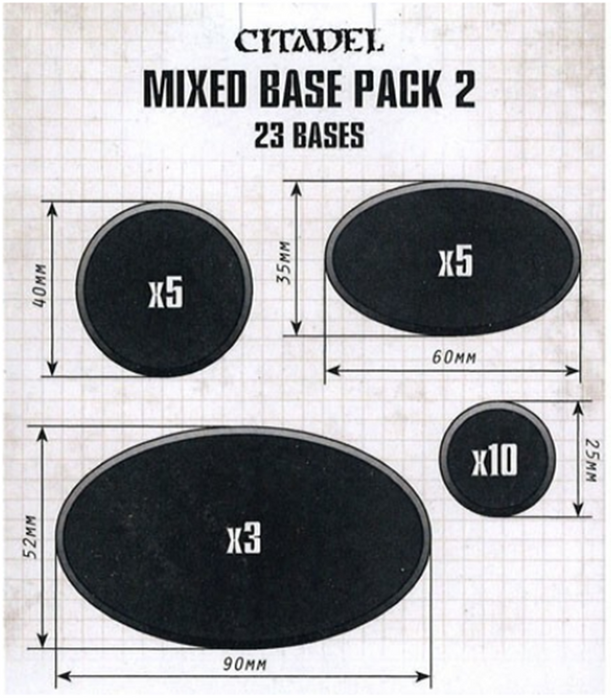 Citadel 66-20 Mixed Base Pack 2