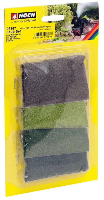 Noch 07167 Leaf Foliage Set (4x 15g bags)