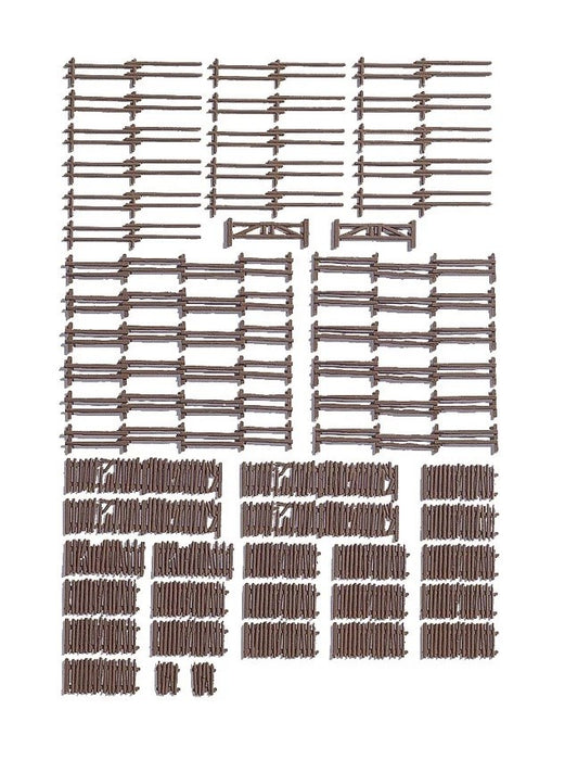 Noch 13095 HO Country Fences - approx. 290 cm (53pcs)