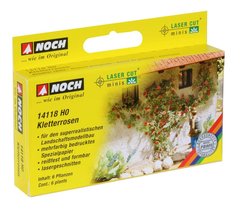 Noch 14118 HO Rambler Roses (6 plants)