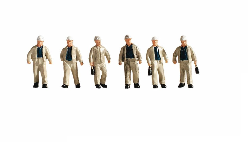 Noch 15042 HO Miners Changing Shift (6pcs)