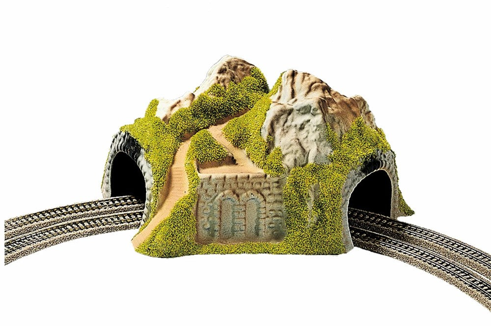 Noch 34730 N Corner Tunnel Double Track Curved 23 x 22 cm