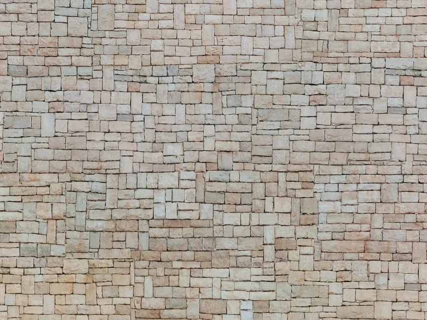 Noch 56642 HO 3D Cardboard Sheet 'Lime Stone Wall', Beige