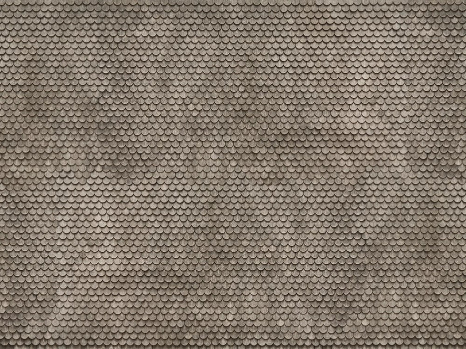 Noch 56691 HO 3D Cardboard Sheet 'Plain Tile' Grey