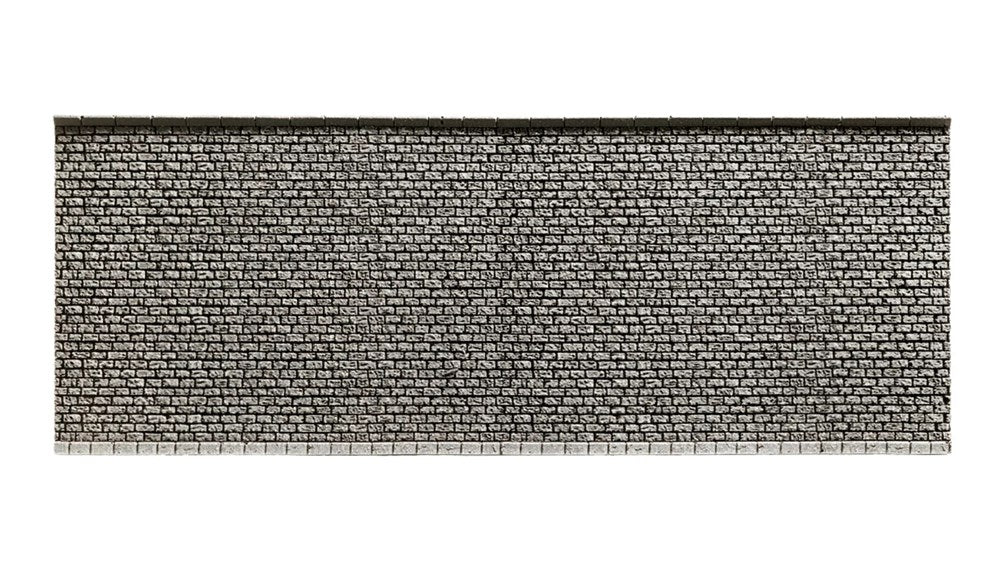 Noch 58055 HO Wall Extra Long, 66.8 x 12.5cm