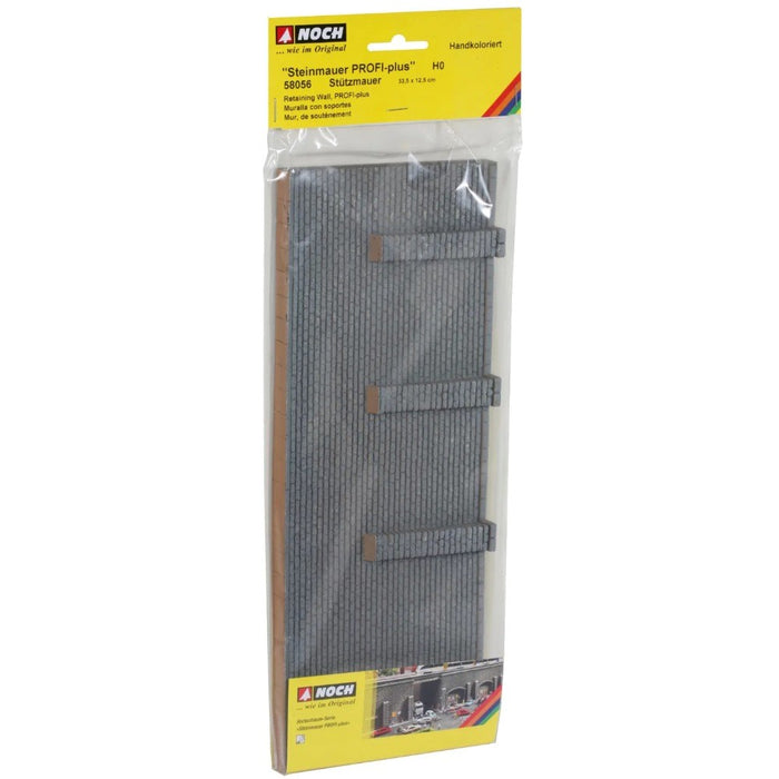 Noch 58056 HO Retaining Wall 33.4 x 12.5cm