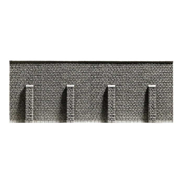 Noch 58057 HO Retaining Wall Extra Long, 66.8 x 12.5cm
