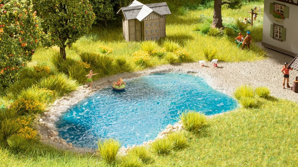 Noch 60852 Lake Film - Transparent with wave shape 41x26 cm