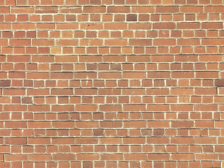 Noch 57730 HO Red Brick Wall Card 640mm x 150mm