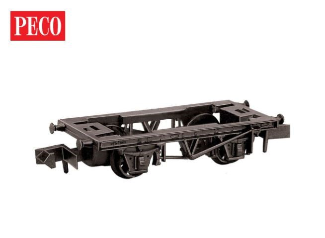 Peco NR-120 N 9ft WB Wagon Chassis with Steel Type Sole Bars