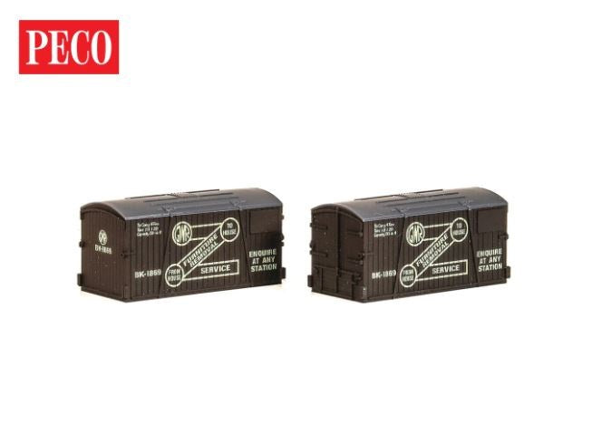 Peco NR-213 N GWR Furniture Removals (Pack of 2)