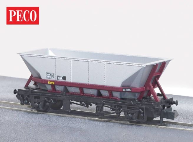 Peco NR-303 N MGR Coal Hopper Wagon 'HAA' with EWS Maroon Cradle