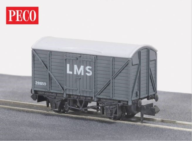 Peco NR-43M N LMS Standard Type Box Van - Light Grey