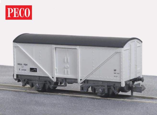 Peco NR-6B N BR Fish Van - White