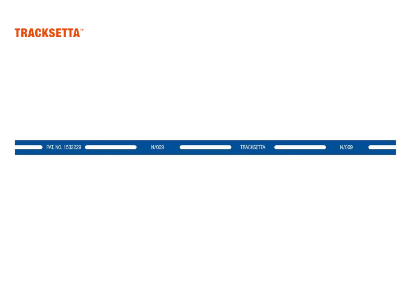 Tracksetta NT10 N 10" Straight Track Laying Template