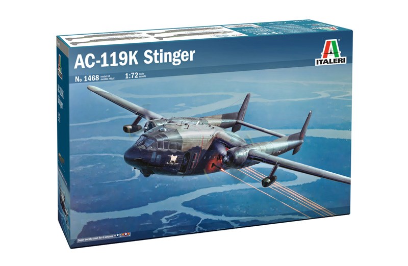 Italeri 1468 1:72 AC-119K Stinger