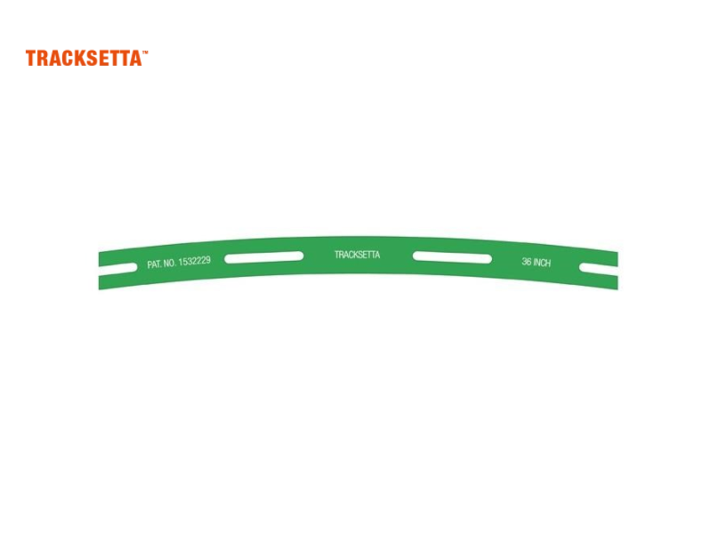 Tracksetta OOT36 OO 36" Radius Curved Track Laying Template