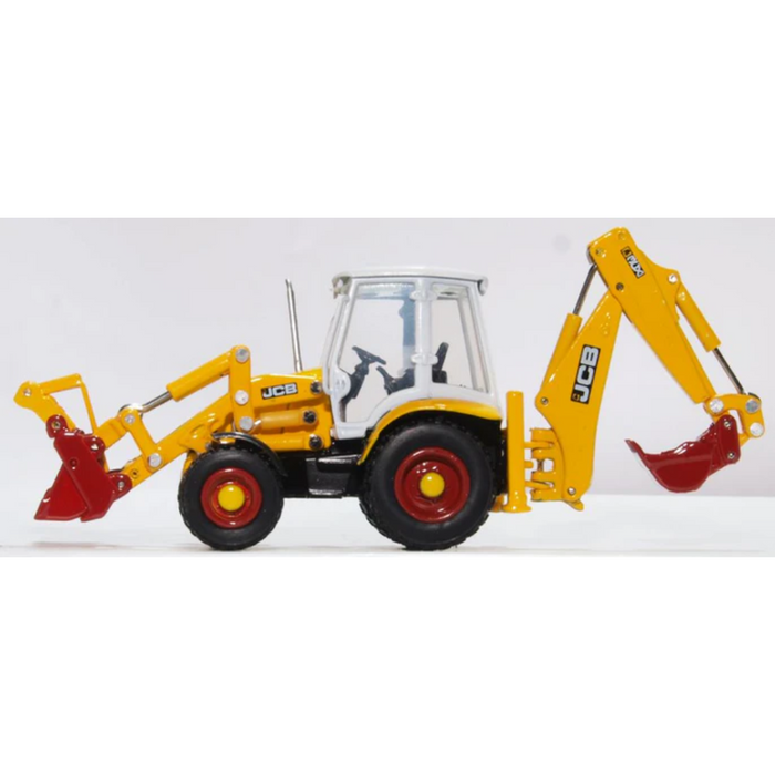Oxford 763CX003 1:76 JCB 3CX Eco Backhoe Loader 70th Anniversary