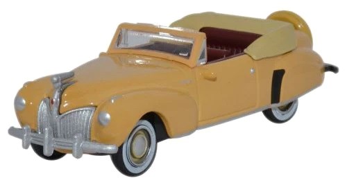 Oxford 87LC41004 1:87 Lincoln Continental 1941 Rockingham Tan