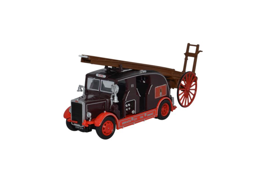 Oxford 76LC001 1:76 Leyland Cub FK7 - Newcastle City Fire Brigade