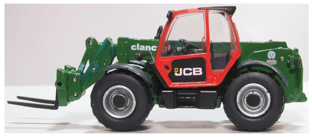 Oxford 76LDL002 1:76 JCB Loadall Clancy Plant