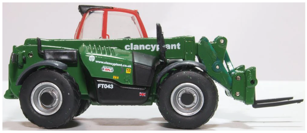 Oxford 76LDL002 1:76 JCB Loadall Clancy Plant