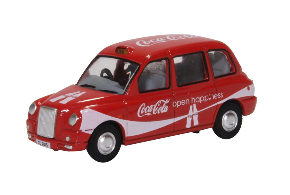 Oxford 76TX4008CC 1:76 TX4 Taxi - Coke