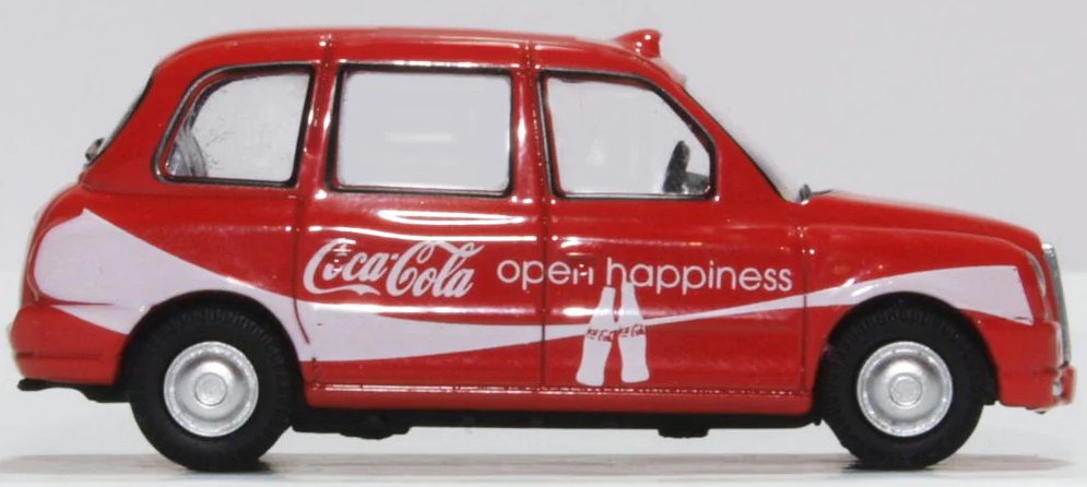 Oxford 76TX4008CC 1:76 TX4 Taxi - Coke