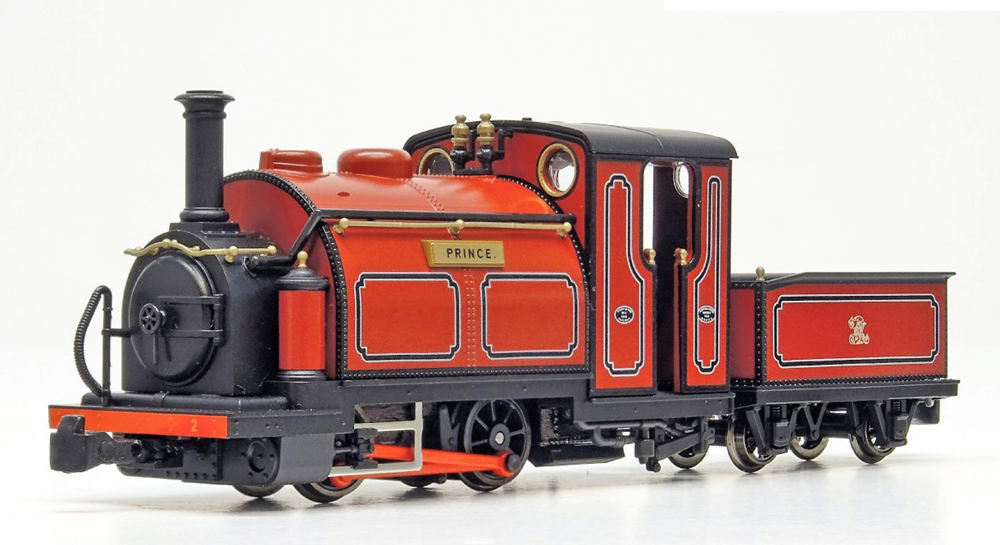 Peco/Kato 51-251B OO-9 "Small England" 0-4-0TT loco 'Prince' (Maroon)