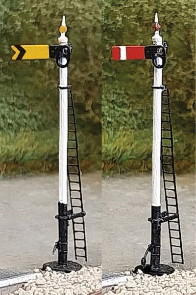 Peco LK12140 TT:120 GWR Home/Distant Signal Arm Signal Kit