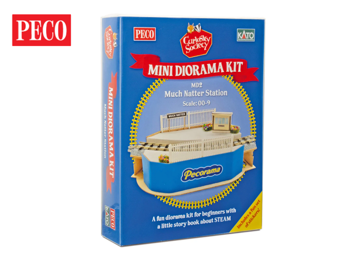 Peco/Kato MD2 OO-9 Mini Diorama Kit ' Much Natter Station'