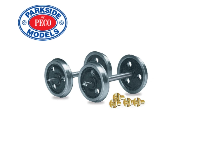 Parkside PC627 O 3-Hole Disc Wheels & Bearings (was Peco RO-7)