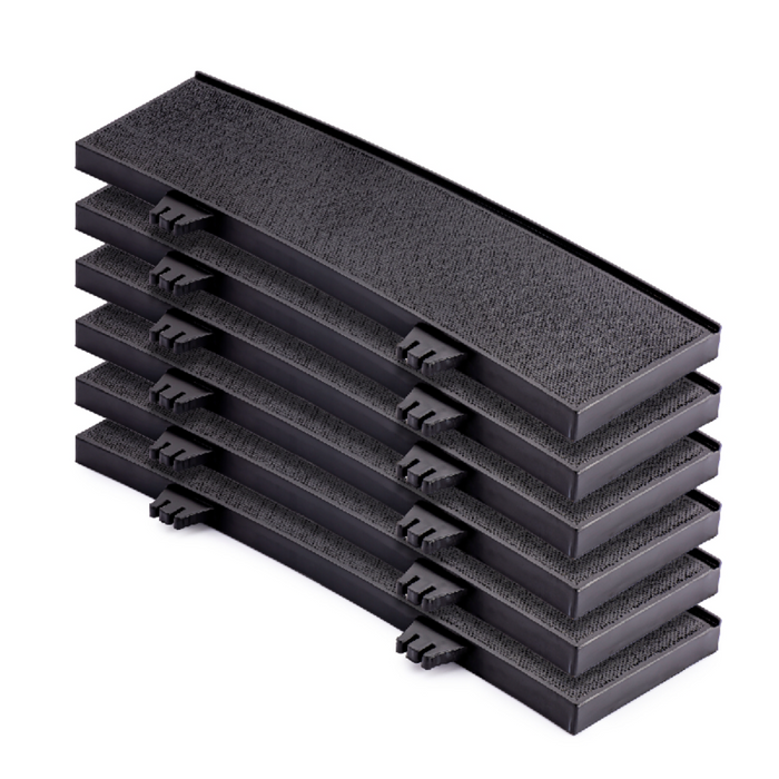 Policar P072-6 Outer border for R5 curve - 6pcs - 11,25°