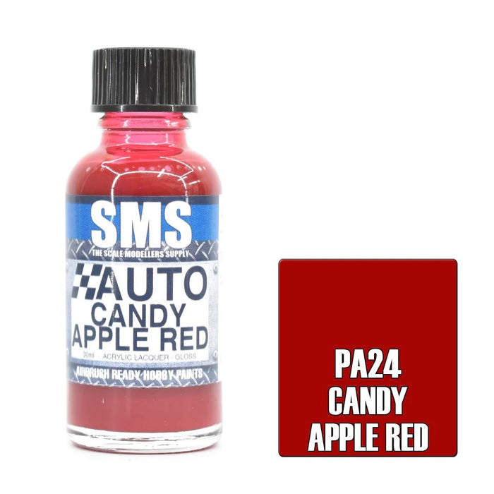 SMS PA24 Auto Colour CANDY APPLE RED 30ml