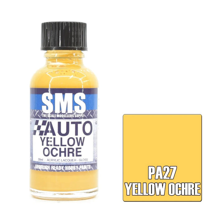 SMS PA27 Auto Colour YELLOW OCHRE 30ml