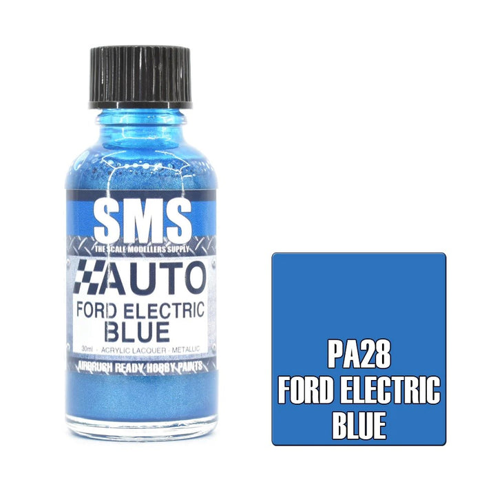 SMS PA28 Auto Colour FORD ELECTRIC BLUE 30ml