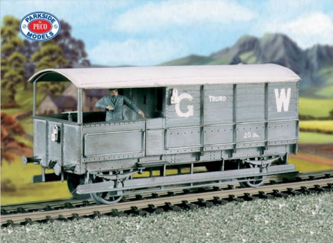 Parkside PC569 OO GWR 20 Ton 'Toad' Brake Van kit (was Ratio 569)