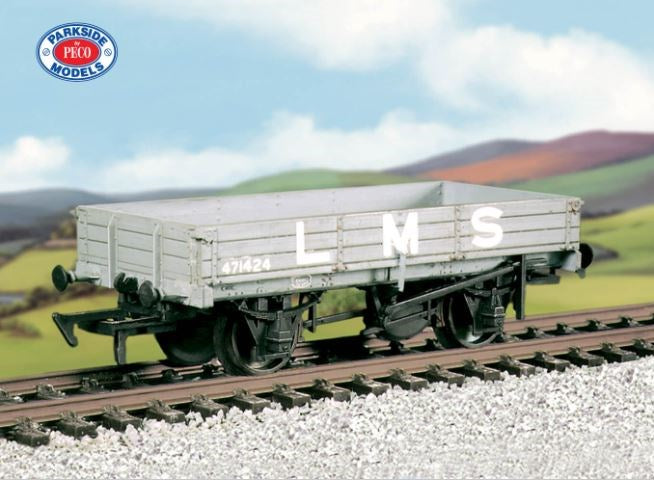 Parkside PC573 OO LMS 3 Plank Medium Open Wagon Kit