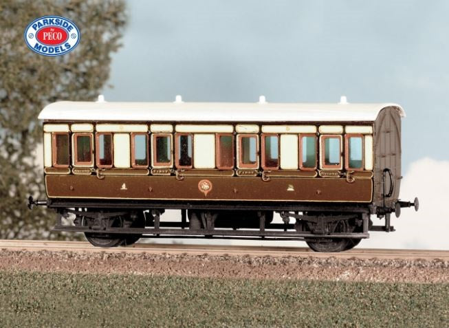 Parkside PC612 GWR 4 Wheel Composite Coach Kit (was Ratio 612)
