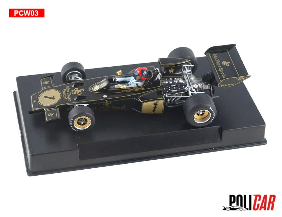 Policar PCW03 Lotus 72 #1 1st F1 World Championship 1972 Emerson Fittipaldi - Limited Edition