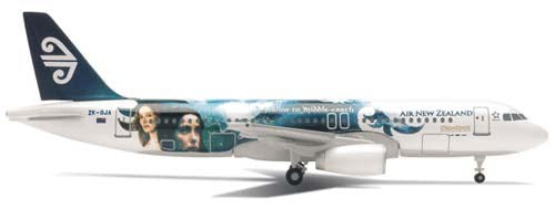 Phoenix 04017 1:400 Air New Zealand Airbus A320-200 ZK-OJA "Lord of the Rings - Arwen & Eowyn"