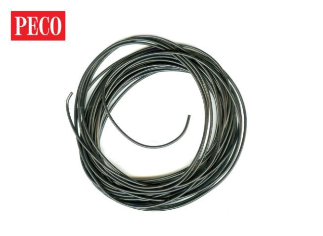 Peco PL-38BK 7m Connecting Wire (3amp) Black