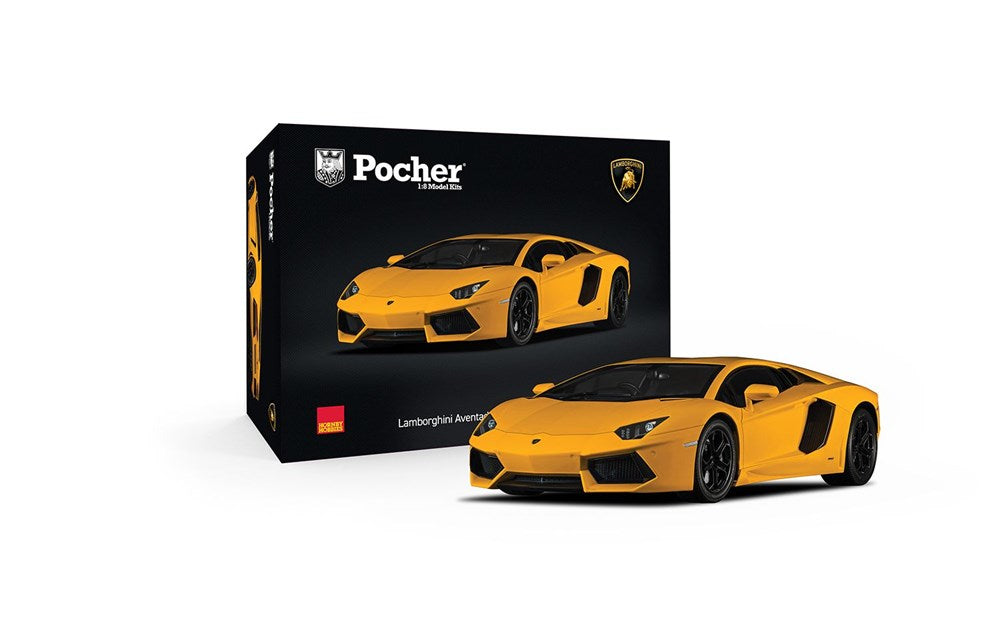 Pocher HK119 1:8 Lamborghini Aventador LP 700-4 Giallo Orion - Museum Quality Kitset