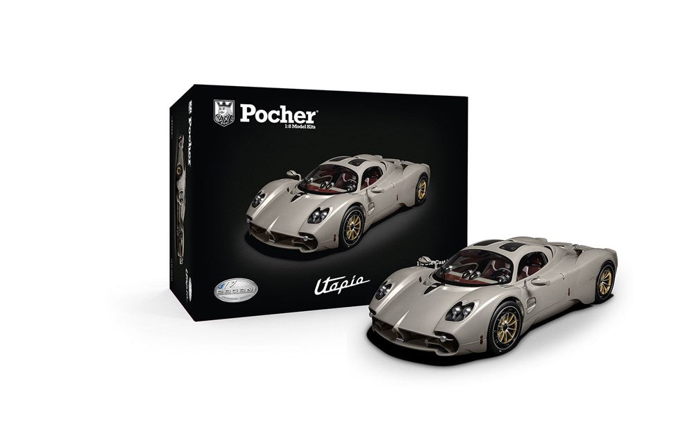 Pocher HK120 1:8 Pagani Utopia Coupé - Rinascimento Lucido - Museum Quality Kitset