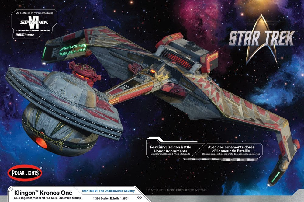 Polar Lights 997 1:350 Star Trek VI: The Undiscovered Country - Klingon Kronos One