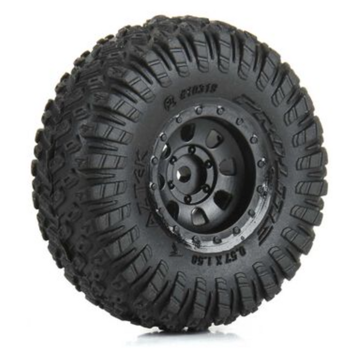 Pro-Line Aztek 1/30 Front/Rear Mounted Black Clobber (4 pcs) - Fits Axial SCX30