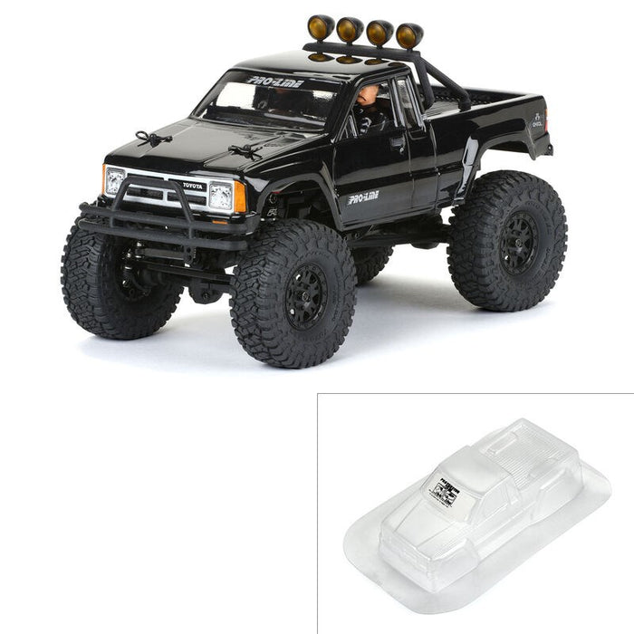 Pro-Line Racing 363600 1985 Toyota HiLux SR5 Clear Body for SCX24