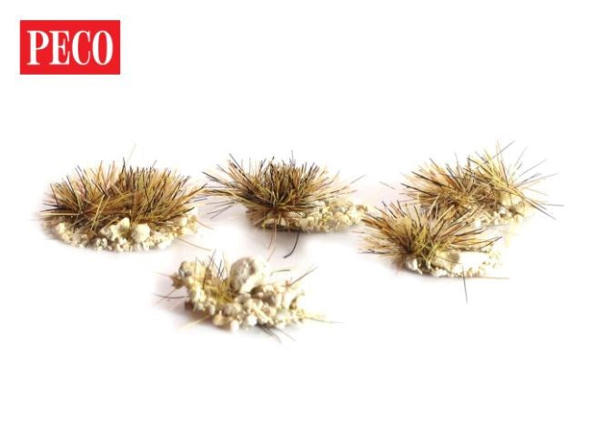 Peco PSG-52 4mm Self Adhesive Sandy Tufts (100)