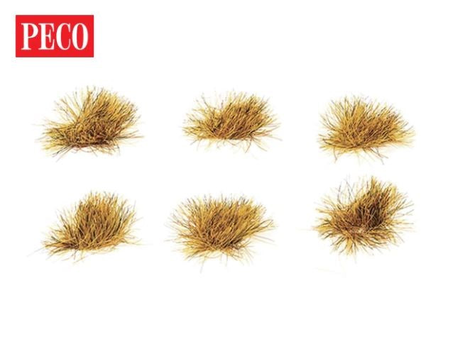 Peco PSG-67 6mm Self Adhesive Wild Meadow Grass Tufts (100)